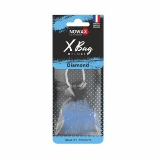Автомобільний ароматизатор повітря полімерний X Bag DELUXE -Diamond NOWAX NX07581