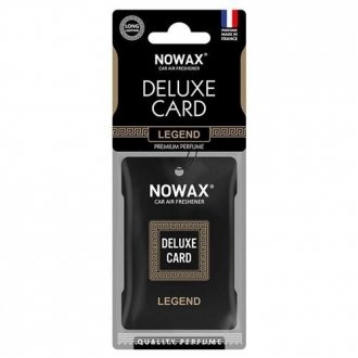 Ароматизатор целюлозний серія Delux Card 6 г. - Legend NOWAX NX07730