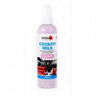 Поліроль-молочко для панелі приладів Cherry 250ml NOWAX NX25227