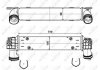 Радіатор інтеркулера BMW 1 (E81/E82/E87/E88)/3 (E90-E93)/X1 (E84) 2.0D N47 04-15 NRF 30907A (фото 1)