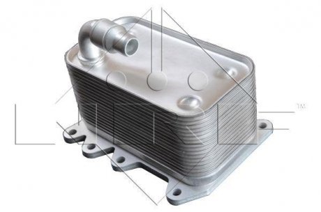 Радиатор масляний BMW 5/6/7/X3 2.0-4.4 D 02-10 (теплообмінник) NRF 31215 (фото 1)