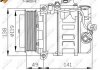 Компрессор кондиціонера MB C-Class (W203/S203) 1.8 02-08 NRF 32215 (фото 1)