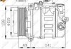 Компресор кондиціонера MB C-Class (W203/S203) 1.8 02-08 NRF 32215 (фото 1)