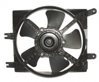 Вентилятор радіатора Chevrolet Lacetti/Nubira 1.4-2.0 05- (з дифузором) NRF 47654 (фото 1)