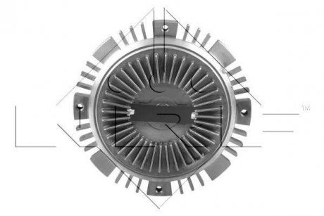 Муфта вентилятора Mitsubishi L200 2.5D 86-15 NRF 49546 (фото 1)