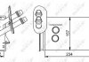 Радиатор обігрівача AUDI A3 96- (вир-во) NRF 58223 (фото 1)