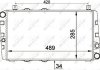 Радіатор охолодження двигуна SKODA 130 88- (вир-во) NRF 58250 (фото 1)