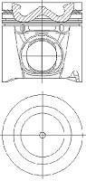 Поршень з кільцями FIAT 95,80 3,0 HDi 16V F1CE0481D (вир-во) NURAL 87-421600-00 (фото 1)