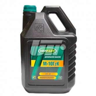 Олива моторна М10Г2к SAE 30 CC (Каністра 5л) OIL RIGHT 2502 (фото 1)