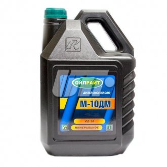 Олива моторна М10ДМ SAE 30 CD (Каністра 5л) OIL RIGHT 2508 (фото 1)