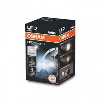 Лампа светодиодная LED (3W 12V PG20-1 FS1) OSRAM 5201DWP (фото 1)