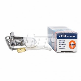 Лампа фарна H3 12v 100w Pky22s (вир-во) OSRAM 64153 (фото 1)