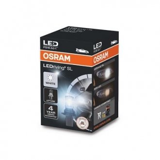 Лампа светодиодная DRL LED lamp (3W 12V PG18.5D-1 FS1) OSRAM 828DWP (фото 1)