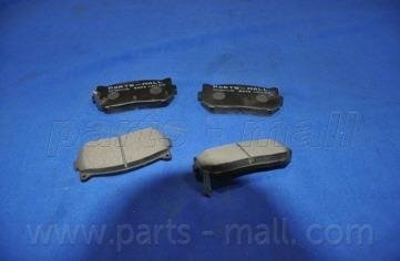 Колодка торм. диск. KIA CARENS (пр-во) PARTS-MALL PKB-008 (фото 1)