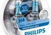 Лампа розжарювання H4 12V 60/55W WhiteVision ULTRA +60 (4200K) (компл) (вир-во) PHILIPS 12342WVUSM (фото 3)