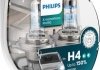 Лампа розжарювання H4 X-tremeVision Pro150 +150 12V 60/55W P43t-38 (комплект) (вир-во) PHILIPS 12342XVPS2 (фото 2)