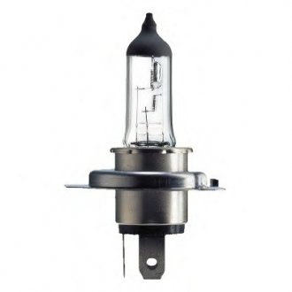 Лампа розжарювання H4 12V 100/90W P43t-38 FIT (вир-во) PHILIPS 12754C1 (фото 1)