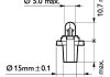 Автолампа 24V 1,2W BAX8,3S/1,35 GREY PHILIPS 13597 CP (фото 3)