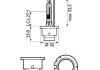 Лампа ксенонова D2R Vision 85В, 35Вт, PK32d-3 4400К (вир-во) PHILIPS 85126VIS1 (фото 3)