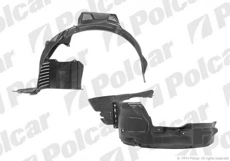 ПОДКРЫЛОК ПЕРЕДНИЙ Polcar 5241FL-1