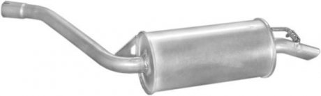Глушитель алюм. сталь, задн. часть Ford Sierra 84-92 2.0 POLMOSTROW 08.289 (фото 1)