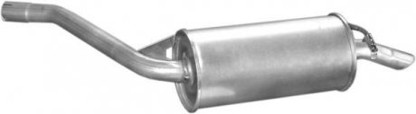 Глушитель алюм. сталь, задн. часть Ford Sierra 87-92 1.6 HB POLMOSTROW 08.367 (фото 1)