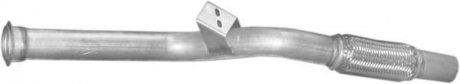 Труба приемная алюминизированная сталь Mercedes Sprinter 208 CDi TD 00-06 POLMOSTROW 13.276 (фото 1)