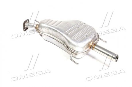 Глушитель (задняя часть) алюминизированная сталь Opel Astra G 1.8i, 2.0i 16V HB (98-) POLMOSTROW 17.297 (фото 1)