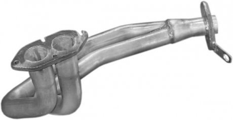 Глушитель, алюм. сталь, передн. часть Opel Kadett 82-90 1.3N/SR POLMOSTROW 17.464 (фото 1)