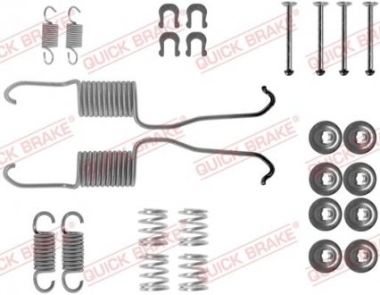 Комплект пружинок колодок ручника Toyota Rav4 96-05 QUICK BRAKE 105-0684 (фото 1)