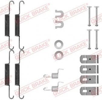 Комплект пружинок колодок ручника Honda CR-V II/III 01- QUICK BRAKE 105-0895 (фото 1)