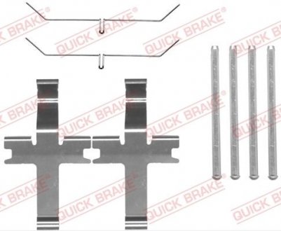 Планка супорта (переднього) прижимна (к-кт) Toyota Hilux VII 04- (SUMITOMO) QUICK BRAKE 109-1819 (фото 1)