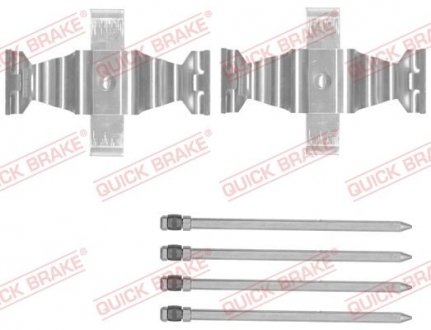 Планка супорта (переднього) прижимна (к-кт) MB C-class (W203/S203/CL203) 03-08 (Brembo) QUICK BRAKE 109-1829 (фото 1)