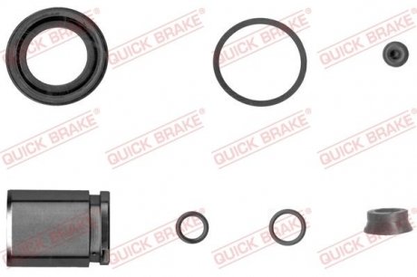 Ремкомплект супорта (заднього) VW Caddy 03- (d=38mm) (Lucas) (+поршень) QUICK BRAKE 114-5001 (фото 1)