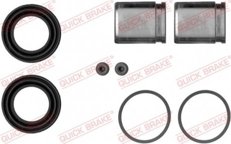 Ремкомплект супорта (переднього) Mazda CX-7/Subaru Forester 00-07 (+2 поршня) (d=43mm) QUICK BRAKE 114-5023 (фото 1)