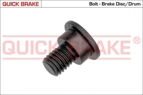 Болт кріплення диска гальмівного BMW 5 (E60)/X3 (E83) 04- QUICK BRAKE 11662 (фото 1)