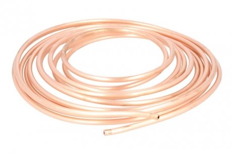 Трубка гальмівна 5.00m (3/16\'\') Copper/мідна QUICK BRAKE 1910R CU-5M (фото 1)