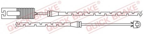 Датчик зносу гальмівних колодок (передніх) BMW 3 3 (E36) 90-98 (L=795mm) QUICK BRAKE WS 0105 A (фото 1)