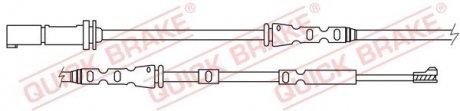 Датчик зношування гальмівних колодок (передніх) BMW X3 (F25)/X4 (F26) 10- B47/N20/N47/N52/N55/N57 L=950mm QUICK BRAKE WS 0303 A (фото 1)