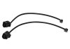 Датчик зносу гальмівних колодок (передніх) Porsche Cayenne/VW Touareg 10- (L=296mm) К-кт 2 шт. QUICK BRAKE WS 0322 A (фото 1)