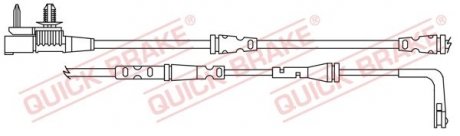 Датчик зносу гальмівних колодок (передніх) Land Rover Range Rover Velar 19- QUICK BRAKE WS 0409 A (фото 1)