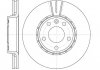 Диск гальмівний NISSAN, OPEL, RENAULT, передн., вент. (вир-во REMSA) 6682.10