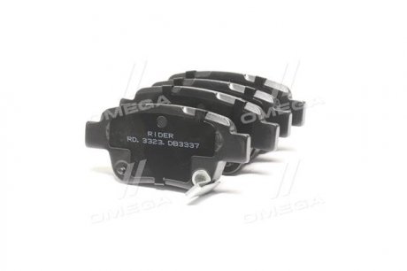 Колодка гальм. диск. TOYOTA AVENSIS 03-08 задн. RIDER RD.3323.DB3337
