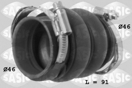 Патрубок турбокомпресора SASIC 3330008 (фото 1)