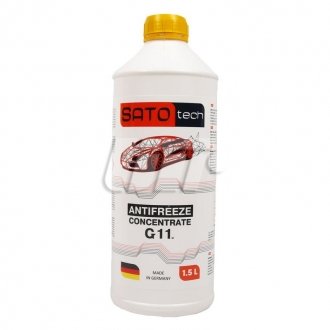 SATO Антифриз жовтий (-80С) 1,5л. G11 SATO TECH G1101Y