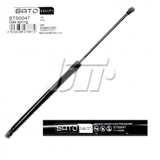 SATO Амортизатор багажника, F=380N, L=50см, H=20.5см SATO TECH ST50047