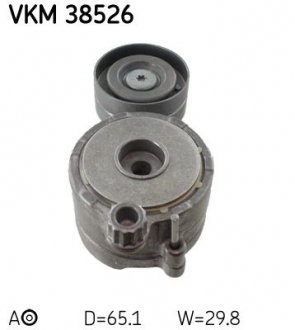 Натяжний ролик, поліклінового ременя (Вир-во) SKF VKM 38526 (фото 1)
