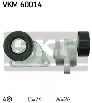 Натяжний ролик, полікліновий ремінь (Вир-во) SKF VKM 60014 (фото 1)