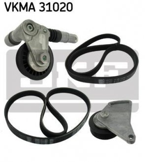 Комплект доріжкового ремня SKF VKMA 31020 (фото 1)