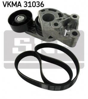 Комплект доріжкового ремня SKF VKMA 31036 (фото 1)